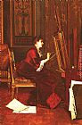 L'Artiste Dans L'Atelier by Jules Adolphe Goupil